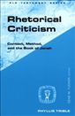 Rhetorical Criticism: Context, Method, and the Book of Jonah