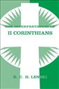 The Interpretation of II Corinthians