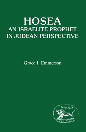 Hosea: An Israelite Prophet in Judean Perspective