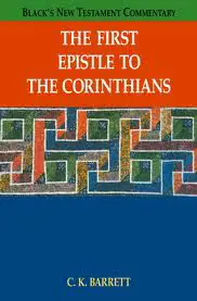 The First Epistle to the Corinthians