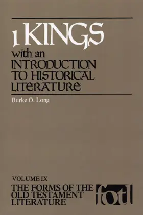 1 Kings: With an Introduction to Historical Literature 