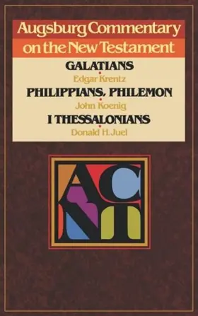 Galatians, Philippians, 1 Thessalonians