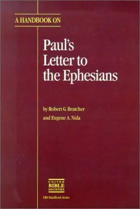 A Handbook on Paul's Letter to the Ephesians 