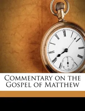 Commentary on the Gospel of Matthew