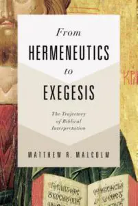 From Hermeneutics to Exegesis: The Trajectory of Biblical Interpretation