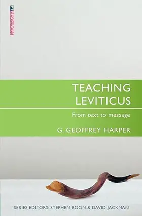 Teaching Leviticus: From Text to Message