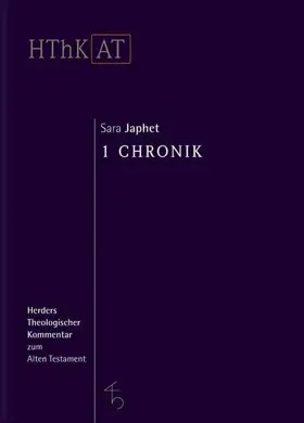 1 Chronik (Herders Theologischer Kommentar zum Alten Testament | HThKAT)