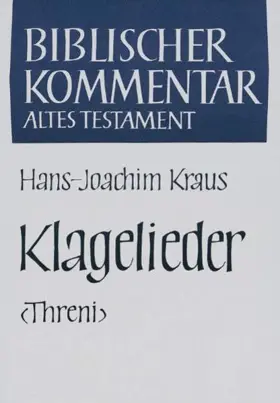 Klagelieder (Threni)