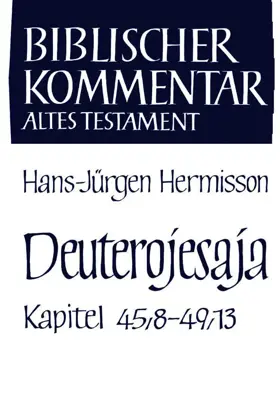Jesaja 45,8–49,13