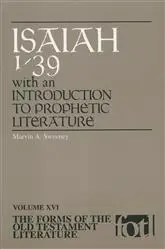 Isaiah 1–39: With an Introduction to Prophetic Literature