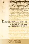 Deuteronomy 27–34: A Handbook on the Hebrew Text