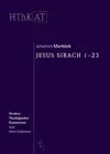 Jesus Sirach 1-23 (Herders Theologischer Kommentar zum Alten Testament | HThKAT)